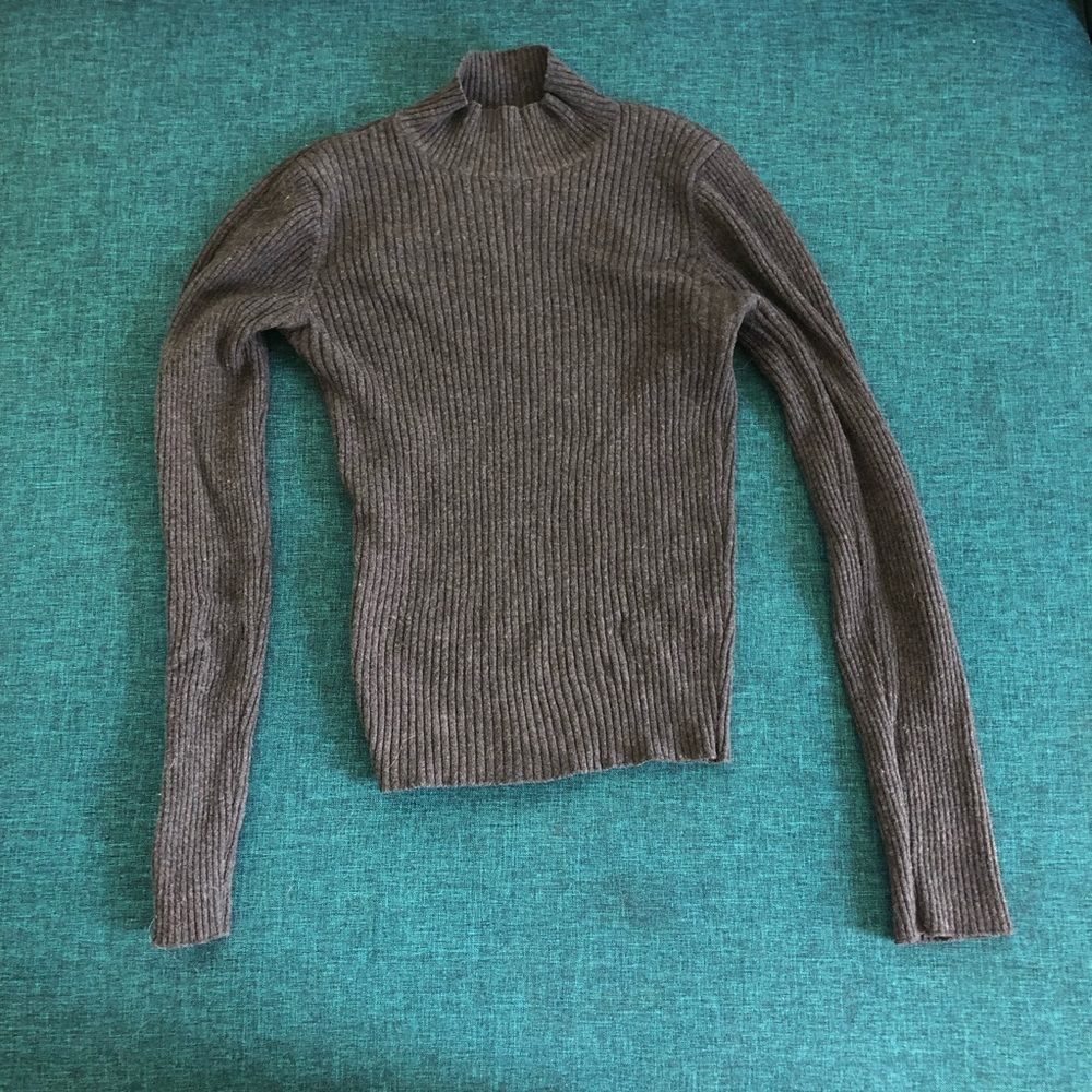 Grey Brandy Melville Turtleneck